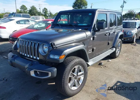 2020 Jeep Wrangler Unlimited Sahara from USA, damaged, VIN 1C4HJXEN8LW204530